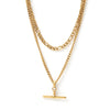 Arms Of Eve Marcella Double Stack Gold Necklace