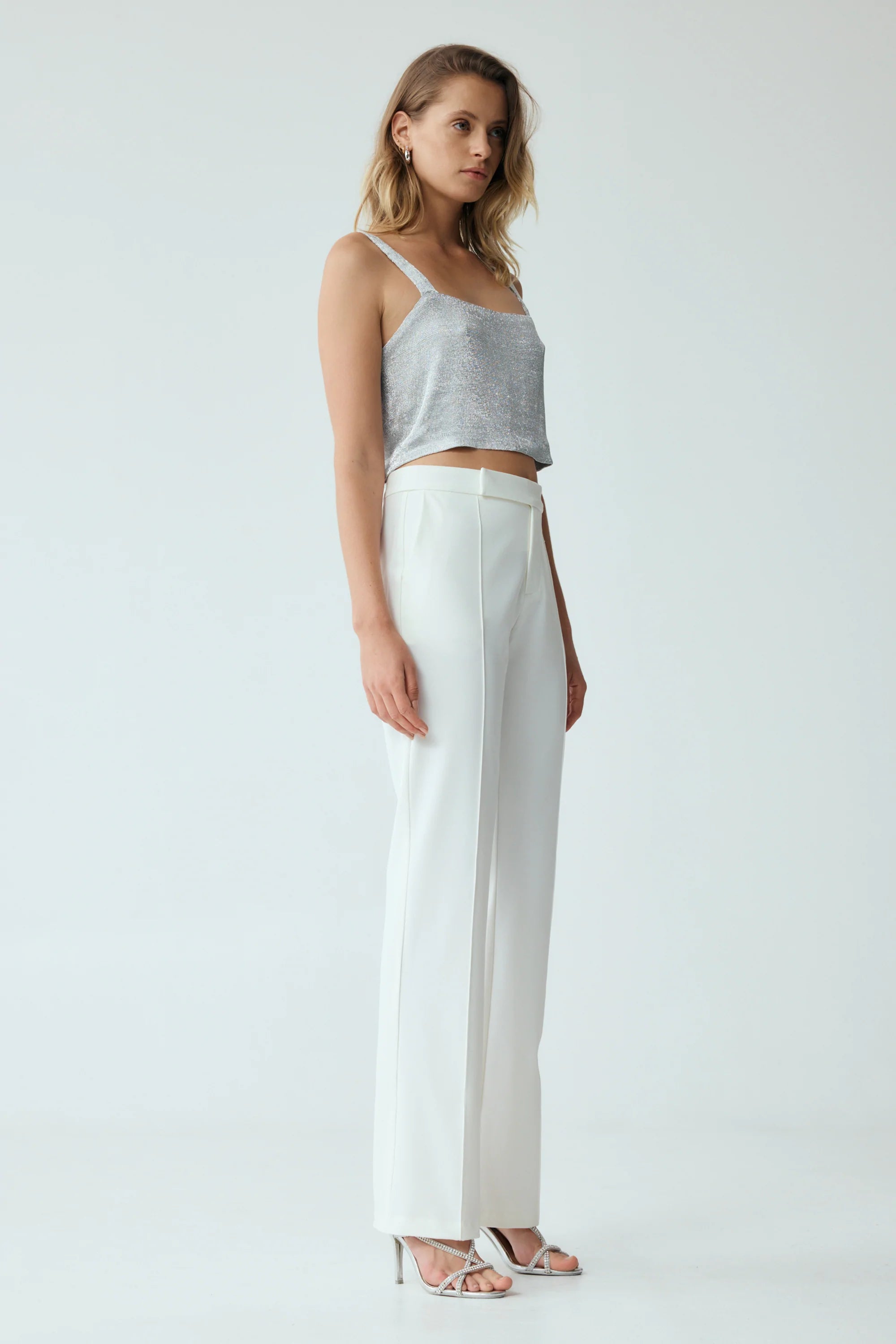 Third Form Reset Tailored Trouser - Off White