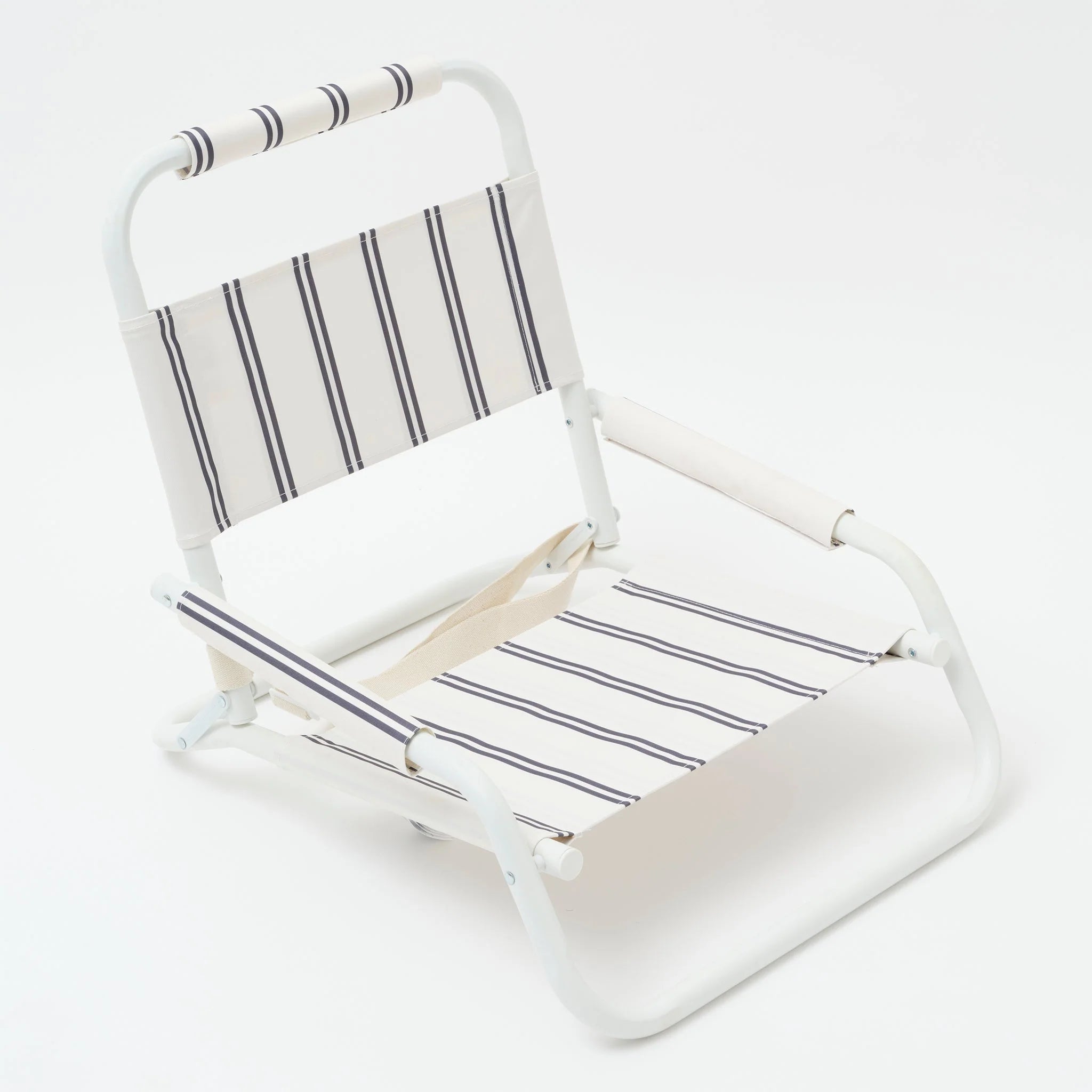 Sunnylife Beach Chair - Charcoal Stripe