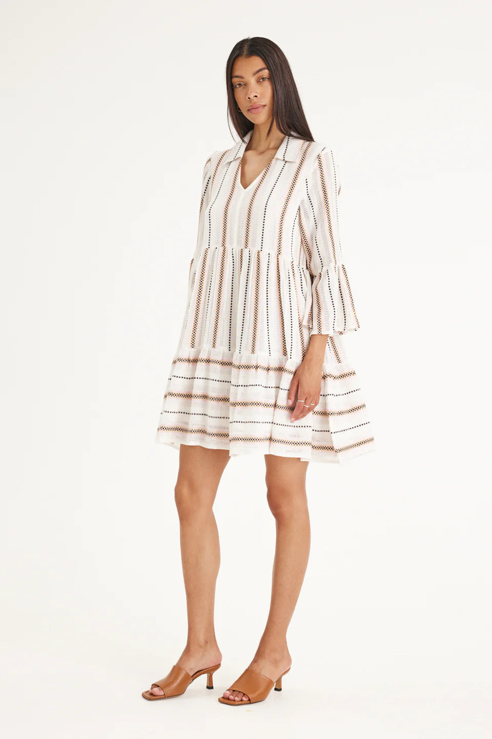 Summery Copenhagen Bella V-neck Dress