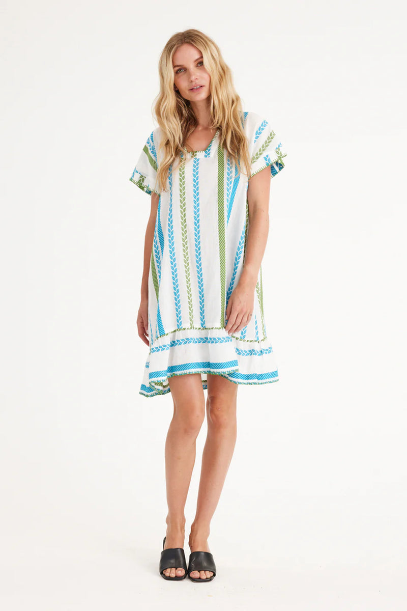 Summery Copenhagen Cady Dress - Blue Danube