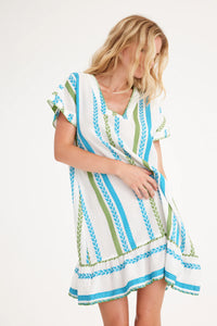 Summery Copenhagen Cady Dress - Blue Danube