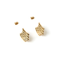 Arms Of Eve Coral Gold Earrings