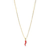 Arms Of Eve Cornicello Red Charm Necklace