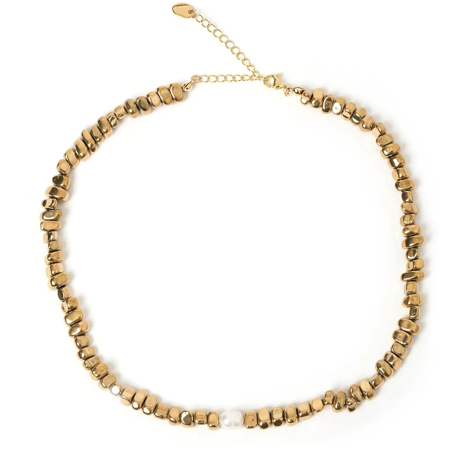 Arms Of Eve Dahlia Gold Necklace
