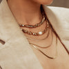 Arms Of Eve Dahlia Gold Necklace