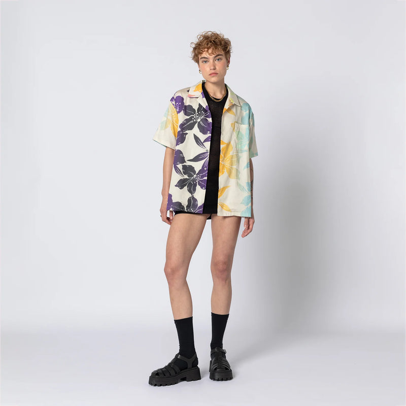 Double Rainbouu Futuro Beach Hawaiian Shirt