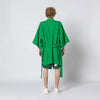 Double Rainbouu Green Towelling Robe