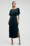 Third Form Lip Service Maxi Tee Dress - Jet Black