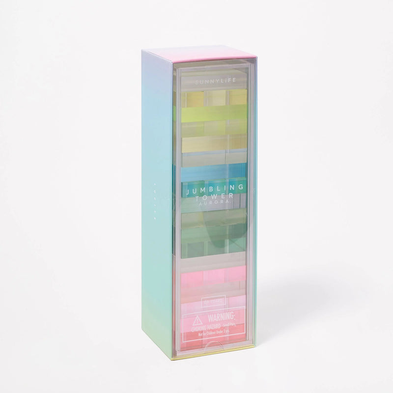 Sunnylife Lucite Jumbling Tower - Aurora