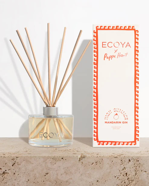 Ecoya Mandarin Gin Fragranced Diffuser - Limited Edition
