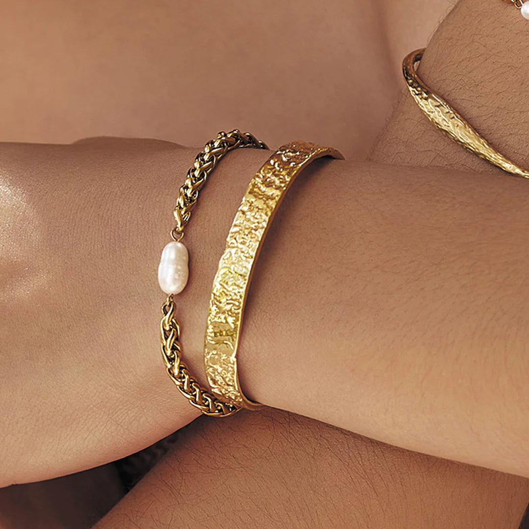 Arms Of Eve Mia Pearl and Gold Bracelet