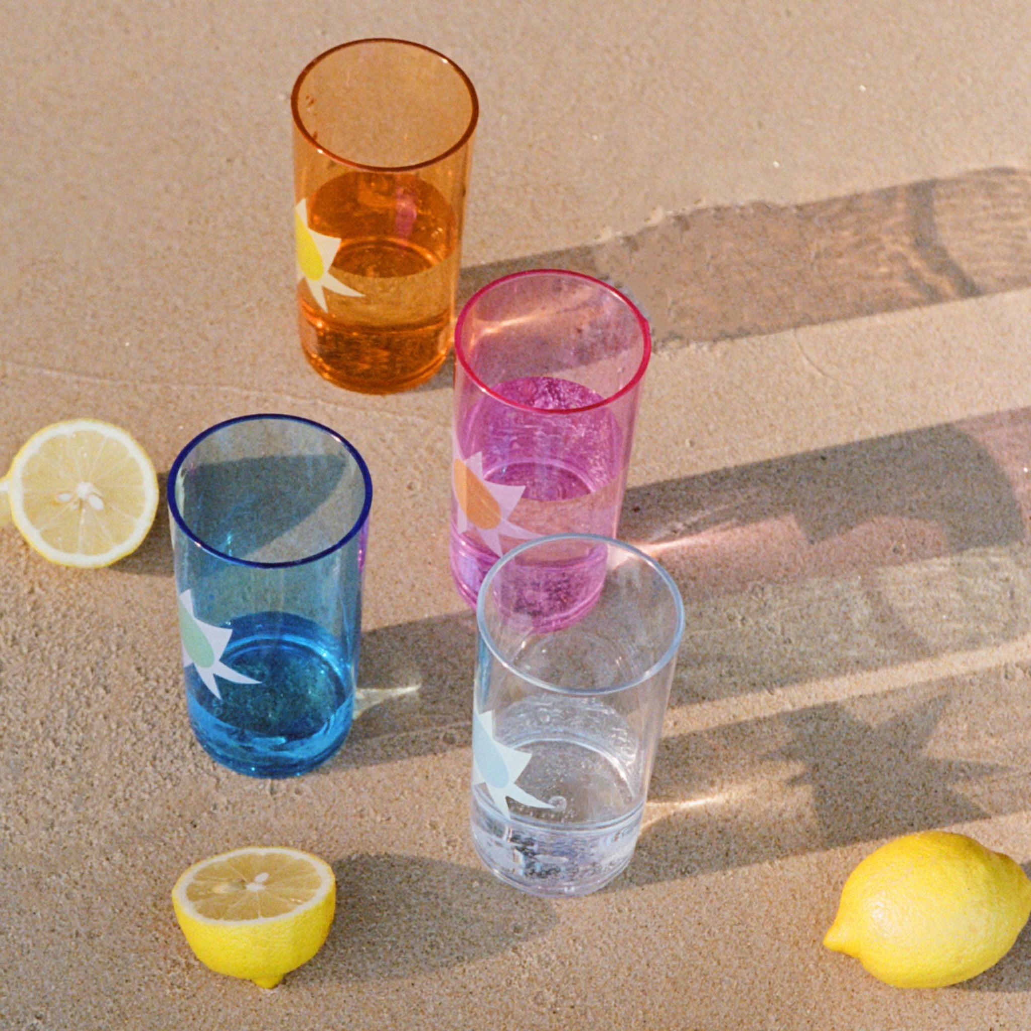 SunnyLife Poolside Tall Tumbler - Utopia Multi