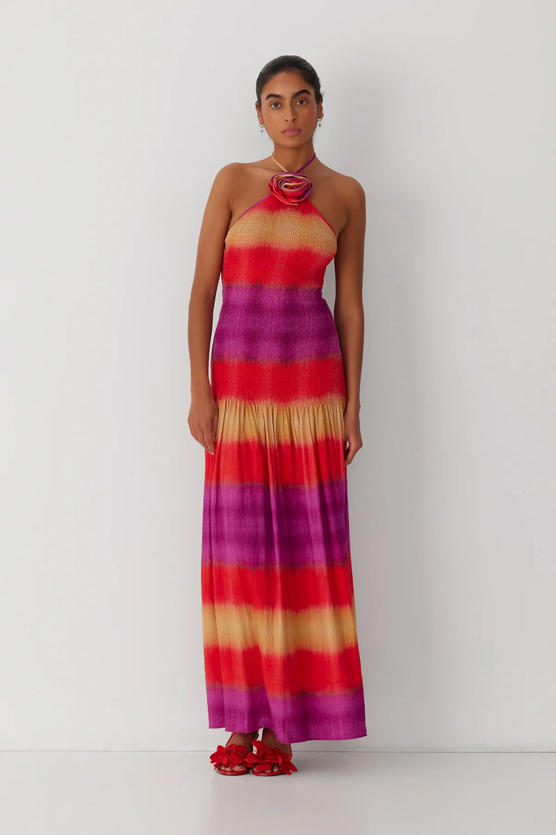 The Wolf Gang Siesta Maxi Dress - Solstice