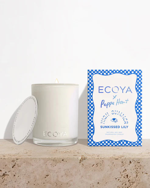 Ecoya Candle Madison Jar - Sunkissed Lily Limited Edition
