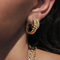 Arms Of Eve Tilly Gold Hoop Earrings