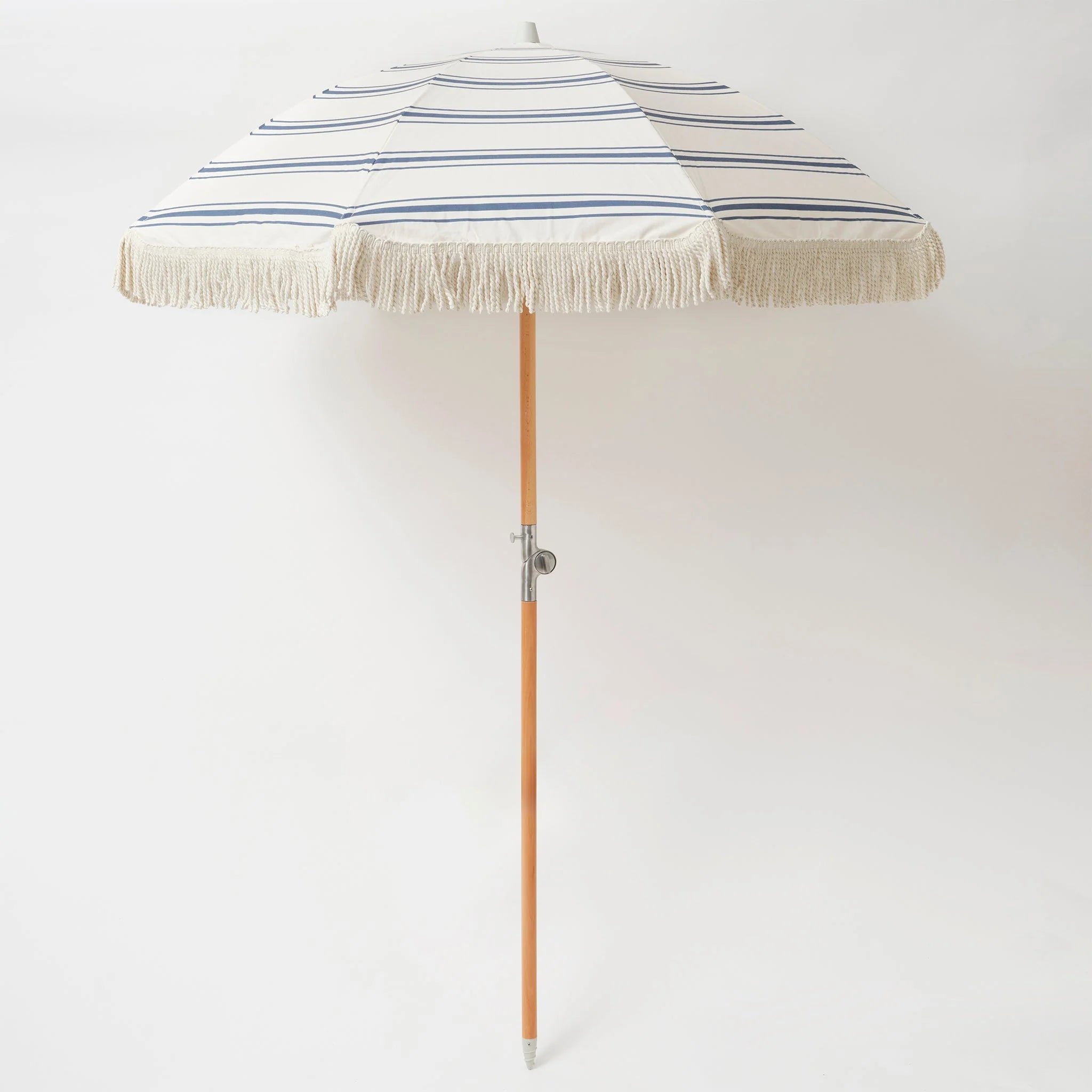 SunnyLife The Resort Luxe Beach Umbrella - Coastal Blue