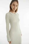 Third Form Unbound Knit Shirt Dress - Shell