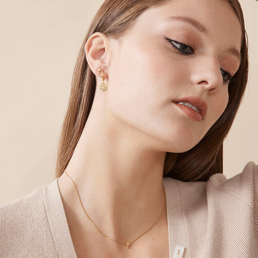 Jolie & Deen Marion Necklace | Sterling Silver - Gold
