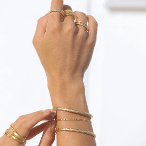 Arms Of Eve Stevie Gold Cuff Bracelet