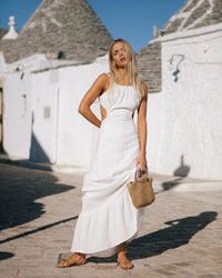 Charlie Holiday Tuscany Maxi Dress - White