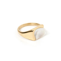 Arms Of Eve Cleo Gold and Mother of Pearl Ring