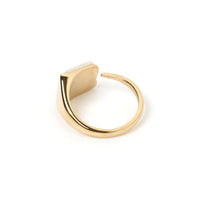 Arms Of Eve Cleo Gold and Mother of Pearl Ring