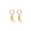 Arms Of Eve Mendoza Gold Huggie Earrings