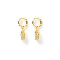 Arms Of Eve Mendoza Gold Huggie Earrings