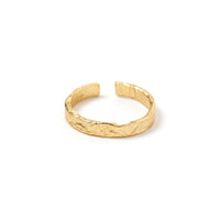 Arms Of Eve Eros Gold Textured Ring - Small