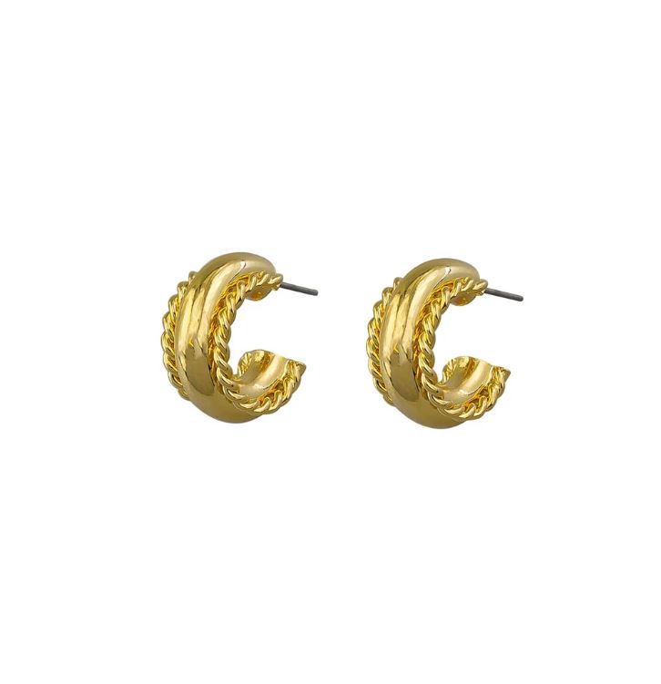 Jolie & Deen Philomena Hoops