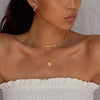 JUN NECKLACE STERLING SILVER - GOLD