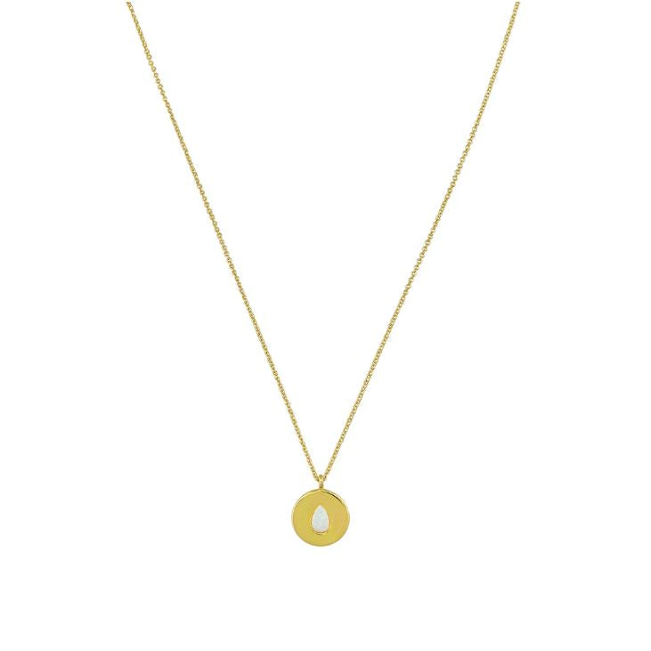JUN NECKLACE STERLING SILVER - GOLD