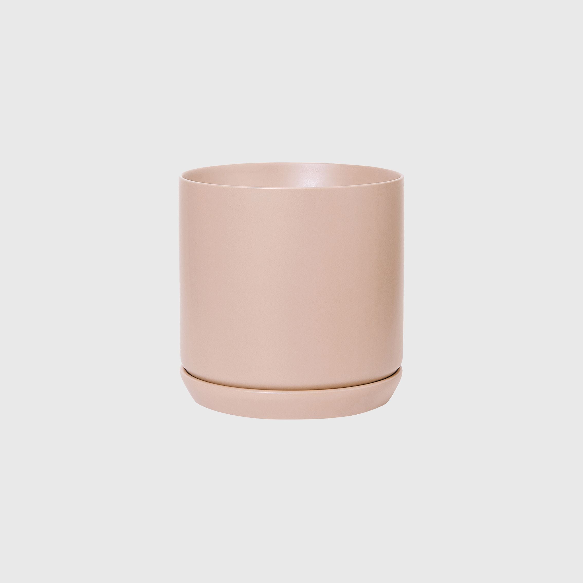 Potted LRG Oslo Planter Peach