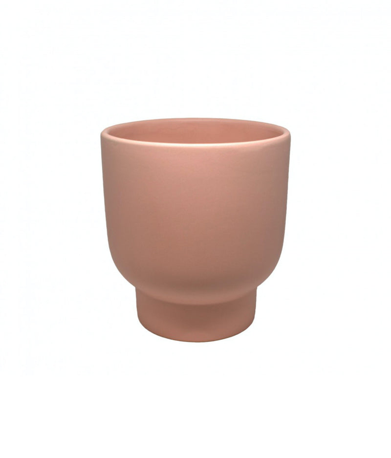 Potted LRG Stockholm Planter Dusty Rose