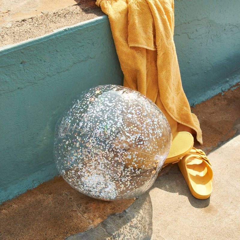 Sunnylife Inflatable beach ball - Glitter