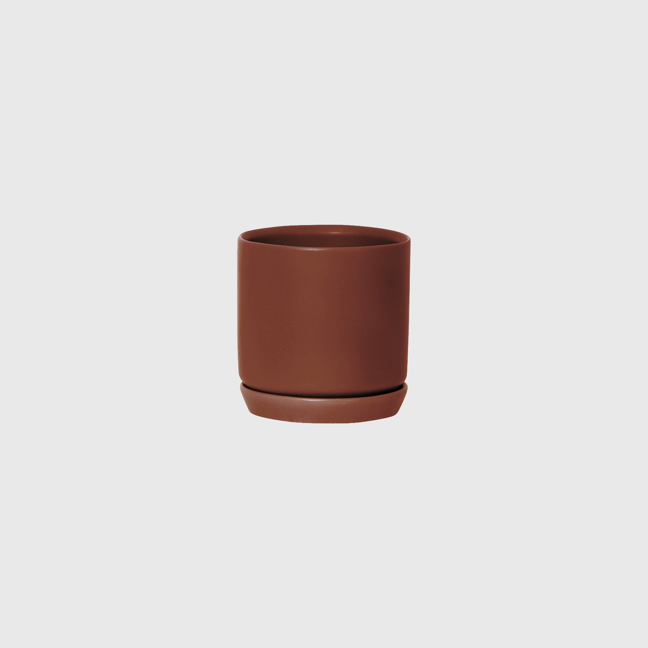 Potted SMALL Oslo Planter Brick
