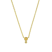 Jolie & Deen Marion Necklace | Sterling Silver - Gold