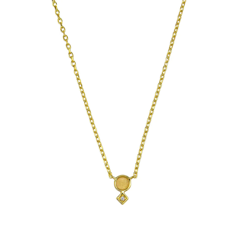 Jolie & Deen Marion Necklace | Sterling Silver - Gold