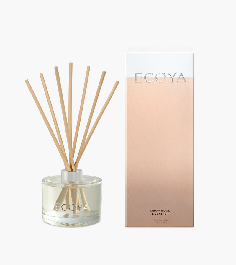 Ecoya Cedarwood and Leather Fragranced Diffuser