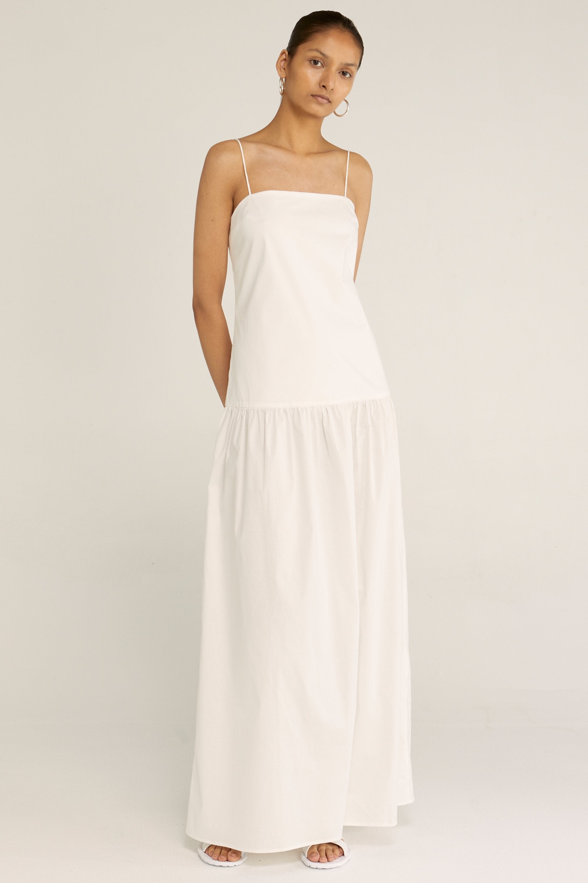 Third Form Garden Party Sun Dress - White