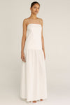 Third Form Garden Party Sun Dress - White