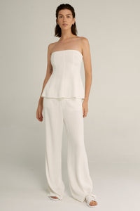 Third Form Sliding Doors Strapless Top - Off White