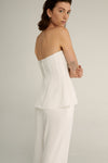 Third Form Sliding Doors Strapless Top - Off White