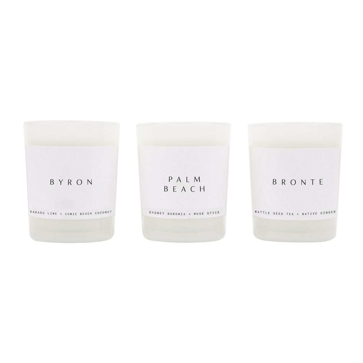 Sunnylife Scented Candle 3 Pack - Bronte, Byron & Palm Beach