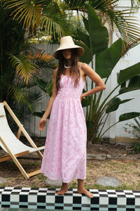 Charlie Holiday Anne Dress - Rose