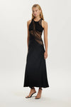 Third Form Crystal Clear Maxi Tank Dress - Black