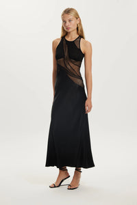 Third Form Crystal Clear Maxi Tank Dress - Black