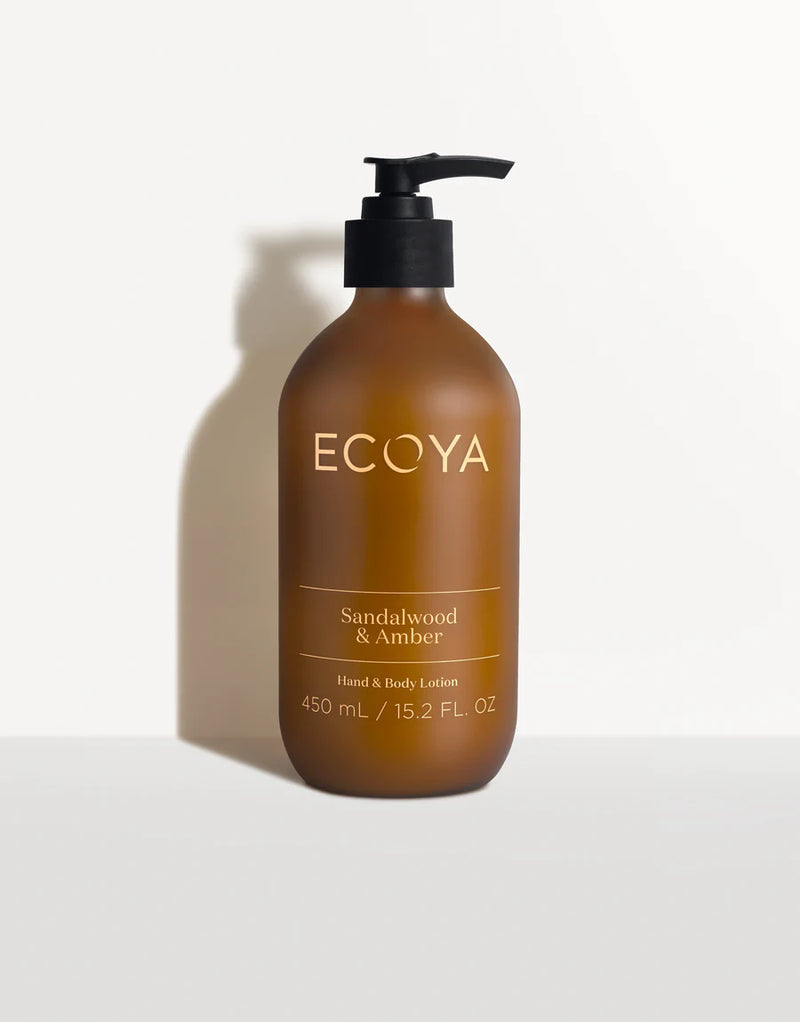 Ecoya Sandalwood and Amber Hand and Body Lotion