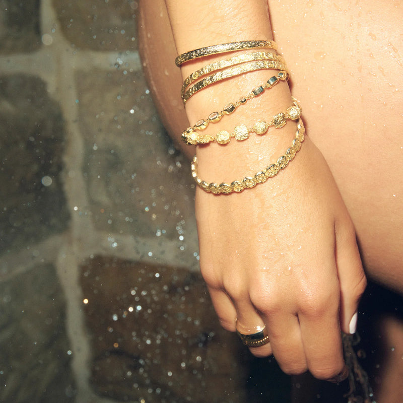 Arms Of Eve Elodi Gold Cuff Bracelet